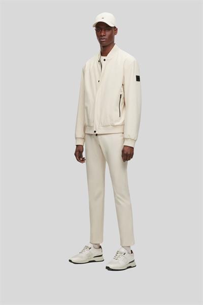Boss Streç Slim Fit Dar Paça Erkek Jean Pantolon Krem 131
