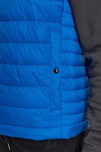 Boss Su Geçirmez Regular Fit Dik Yaka Şişme Erkek Yelek Mavi 432