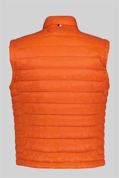 Boss Su Geçirmez Regular Fit Dik Yaka Şişme Erkek Yelek Turuncu 801