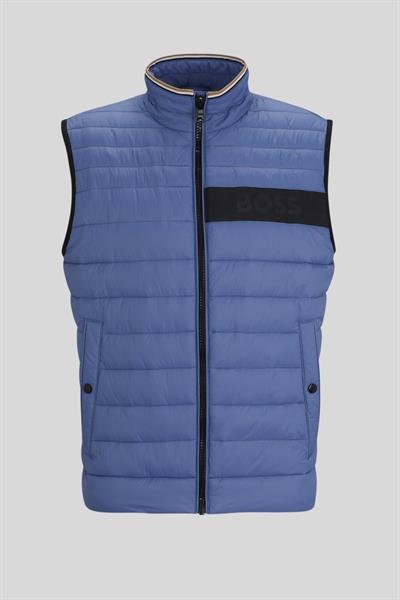 Boss Su Geçirmez Regular Fit Erkek Şişme Yelek Mavi 445