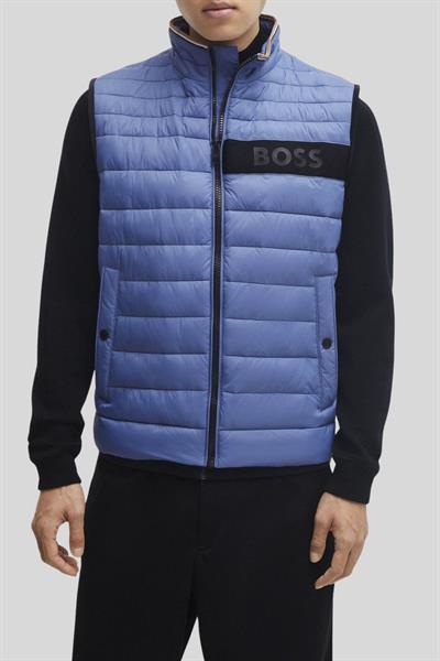 Boss Su Geçirmez Regular Fit Erkek Şişme Yelek Mavi 445