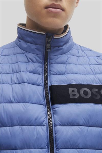 Boss Su Geçirmez Regular Fit Erkek Şişme Yelek Mavi 445