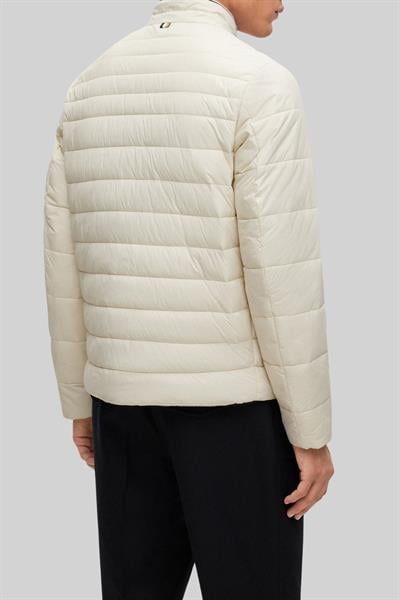 Boss Su İtici Regular Fit Şişme Erkek Mont Krem 131