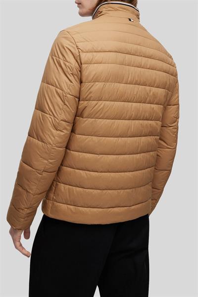 Boss Su İtici Regular Fit Şişme Erkek Mont Bej 260