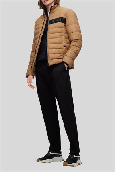 Boss Su İtici Regular Fit Şişme Erkek Mont Bej 260