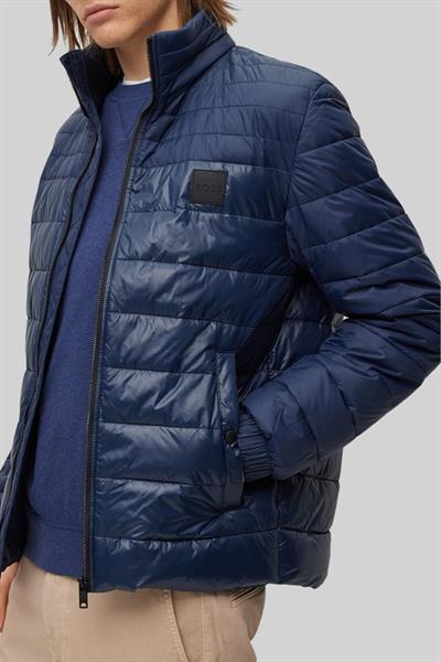 Boss Su Tutmaz Regular Fit Dik Yaka Erkek Hafif Şişme Mont Lacivert 404