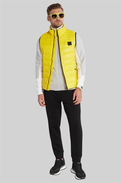 Boss Su Tutmaz Regular Fit Dik Yaka Şişme Erkek Yelek Sarı 740