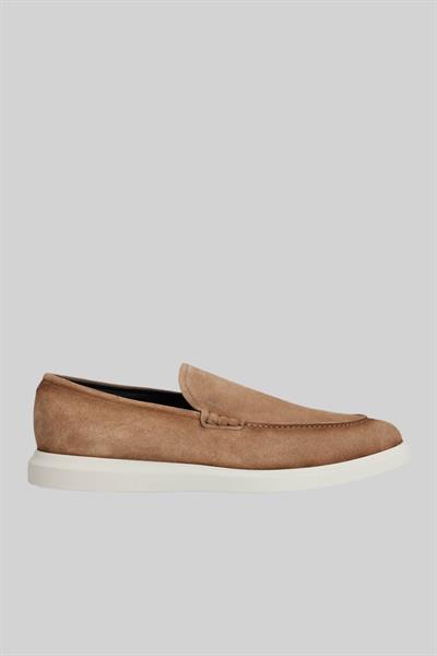 Boss Süet Erkek Loafer Bej