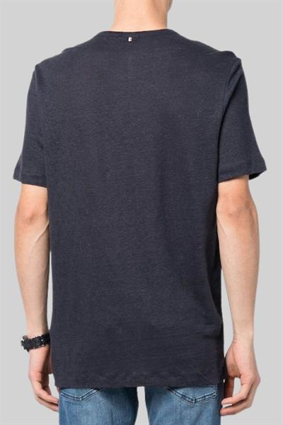 Boss Tiburt Bisiklet Yaka Erkek T-Shirt Lacivert 405