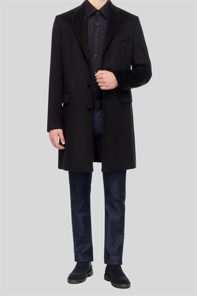 Boss Uzun Kollu Slim Fit Erkek Gömlek Siyah