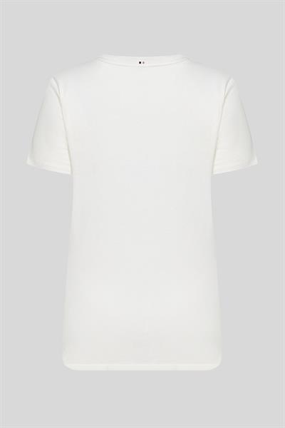 Boss X Alica Schmidt Pamuklu Kadın T-Shirt Beyaz 118