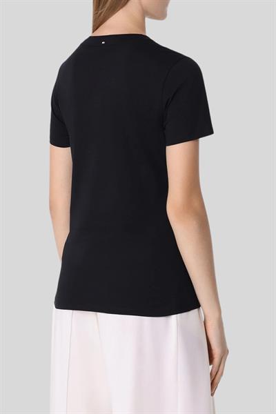 Boss X Alica Schmidt Pamuklu Kadın T-Shirt Siyah