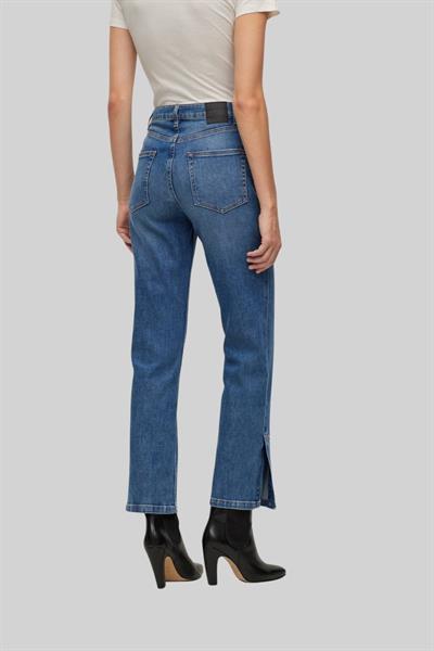 Boss Yüksek Bel Kadın Jean Pantolon Lacivert 410