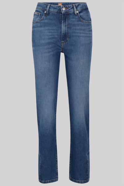 Boss Yüksek Bel Kadın Jean Pantolon Lacivert 410