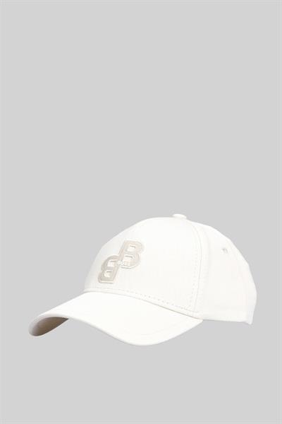 Boss Zali-El  Marka Logolo Kadın Şapka Beyaz 118