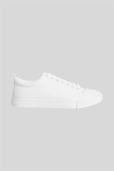 Calvin Kadın Bağcıklı Sneaker Ayakkabı Beyaz