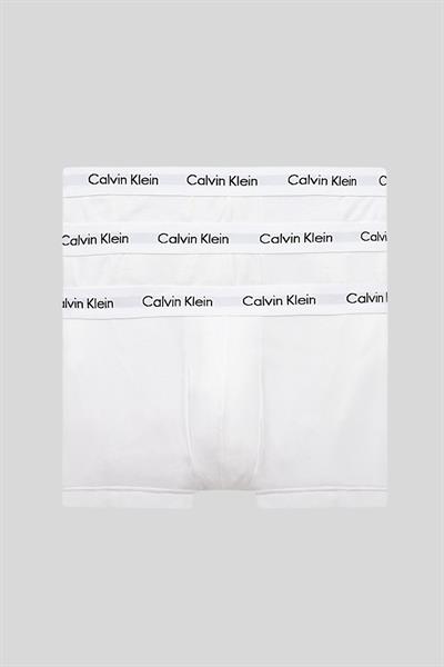Calvin Klein Erkek 3 lü Boxer Set Beyaz
