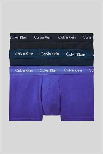 Calvin Klein Erkek 3 lü Boxer Set BLUE