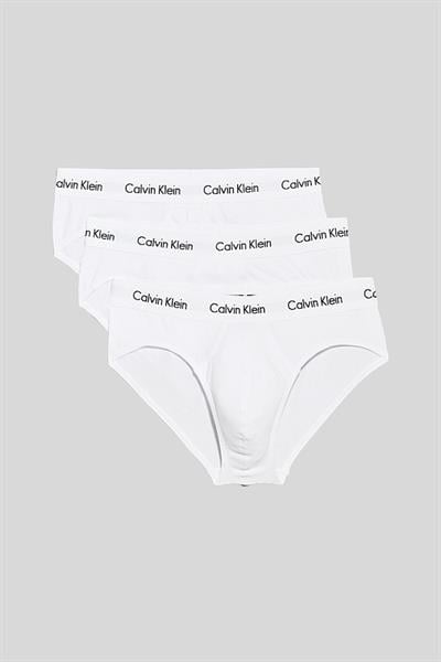 Calvin Klein Erkek 3 lü Külot Set Beyaz