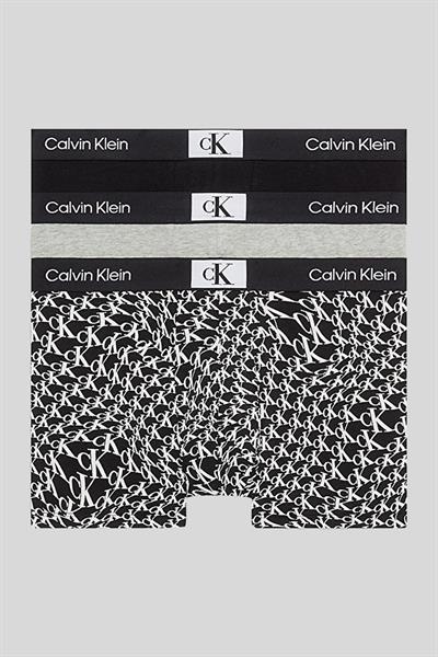 Calvin Klein Erkek 3lü Boxser Set Siyah