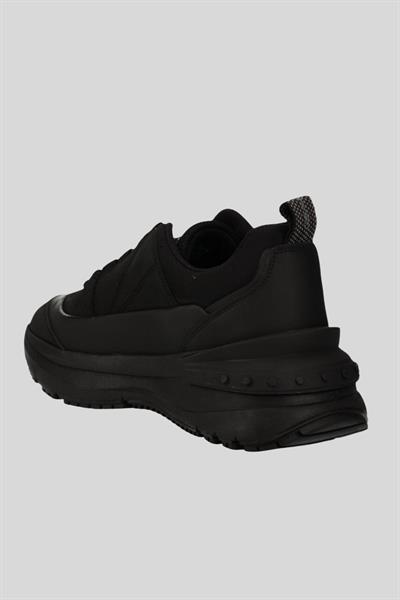 Calvin Klein Erkek Bağcıklı Sneaker Ayakkabı Siyah