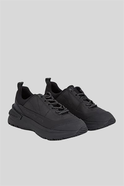 Calvin Klein Erkek Bağcıklı Sneaker Ayakkabı Siyah