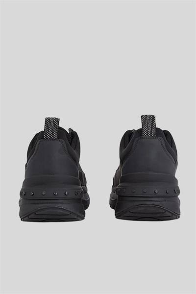 Calvin Klein Erkek Bağcıklı Sneaker Ayakkabı Siyah