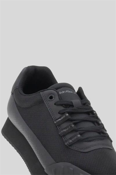 Calvin Klein Erkek Bağcıklı Snekar Ayakkabı Siyah