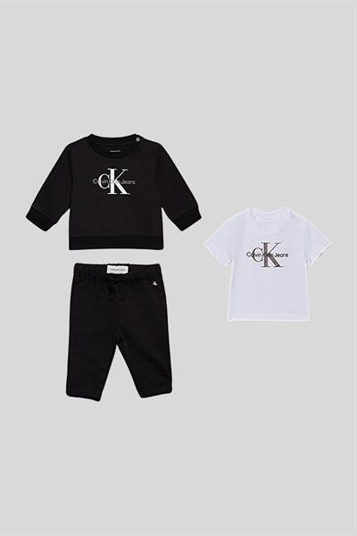 Calvin Klein Erkek Bebek Eşofman Takımı Siyah
