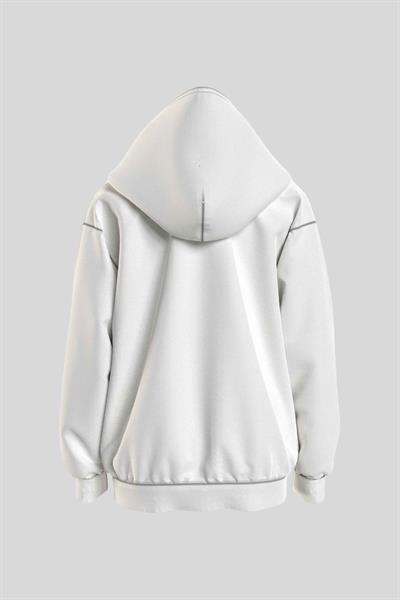 Calvin Klein Erkek Çocuk Düz Sweatshirt Gri