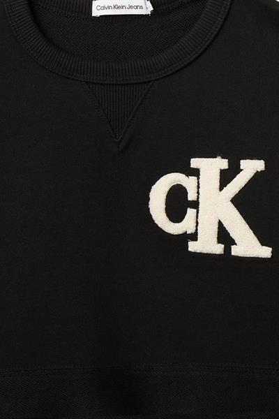 Calvin Klein Erkek Çocuk Sweatshirt Siyah