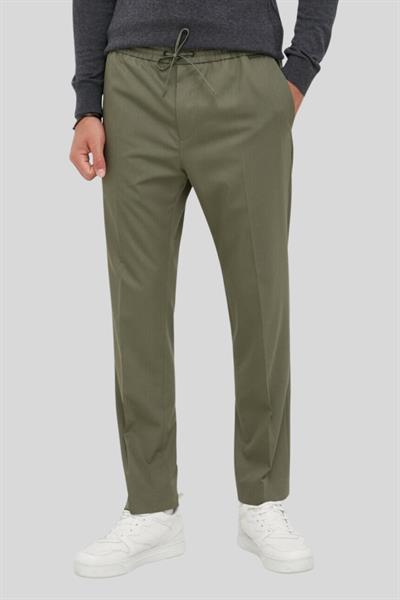 Calvin Klein Erkek Dar Kesim Pantolon Yeşil