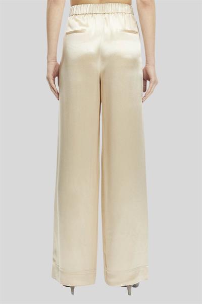 Calvin Klein Erkek Geniş Paça Pantolon Bej