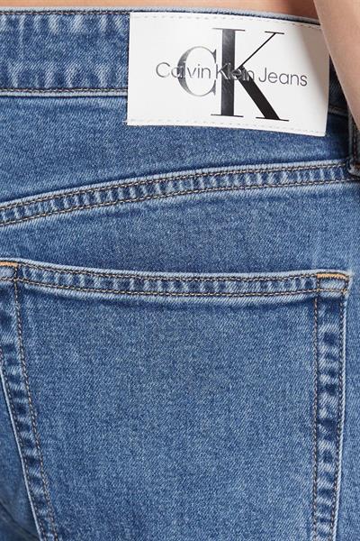 Calvin Klein Erkek Jean Pantolon Mavi