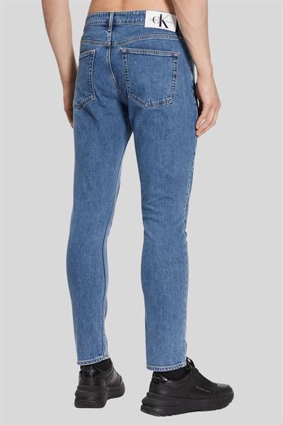 Calvin Klein Erkek Jean Pantolon Mavi