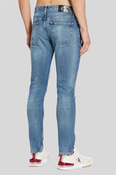 Calvin Klein Erkek Jean Pantolon Mavi