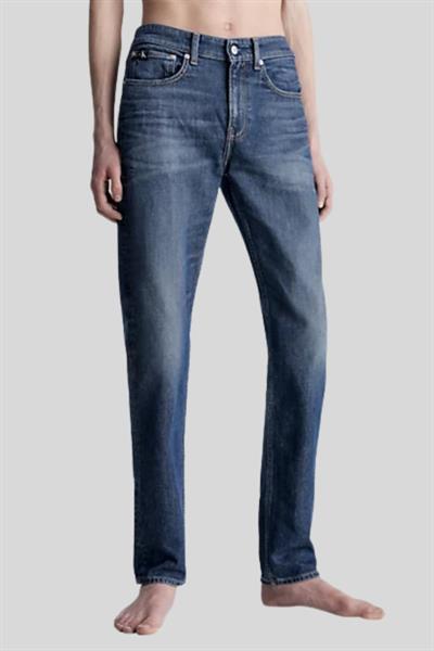 Calvin Klein Erkek Jean Pantolon Mavi