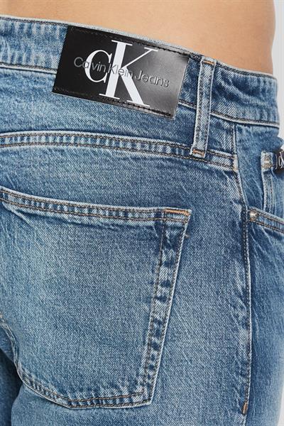 Calvin Klein Erkek Jean Pantolon Mavi