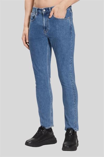 Calvin Klein Erkek Jean Pantolon Mavi