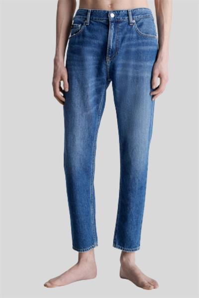 Calvin Klein Erkek Jean Pantolon Mavi