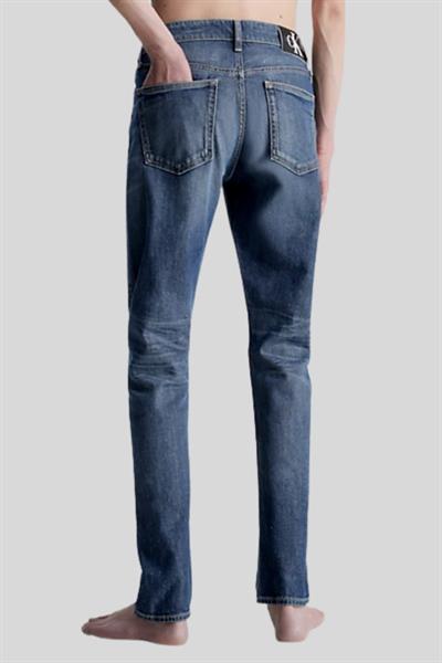 Calvin Klein Erkek Jean Pantolon Mavi