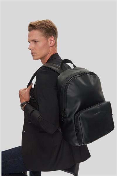 Calvin Klein Erkek Kampüs Sırt Çantası Siyah
