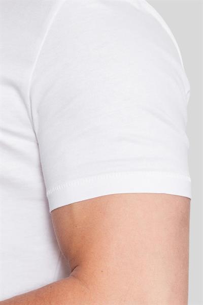 Calvin Klein Erkek Mevsimsel Monologo T-Shirt Beyaz