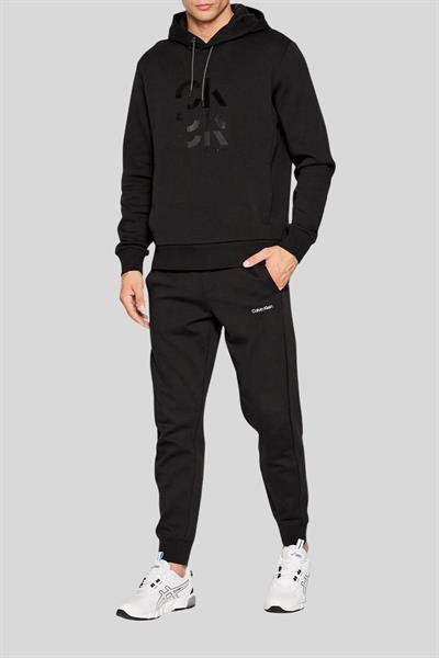 Calvin Klein Erkek Pamuklu Regular Fit Jogger Pantolon Siyah