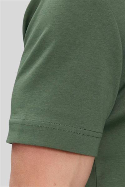 Calvin Klein Erkek Regular Fit Logolu Kısa Kollu Pamuklu T-Shirt Yeşil