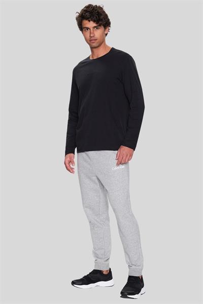 Calvin Klein Erkek Regular Fit Uzun Kollu Sweatshirt Siyah