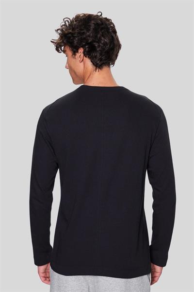 Calvin Klein Erkek Regular Fit Uzun Kollu Sweatshirt Siyah