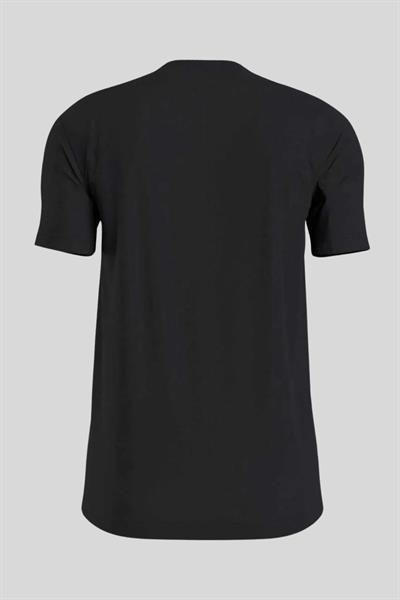Calvin Klein Erkek Regular Fit Yuvarlak Yakalı Logolu T-Shirt Siyah