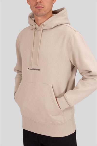 Calvın Klein Erkek Sweatshırt Bej
