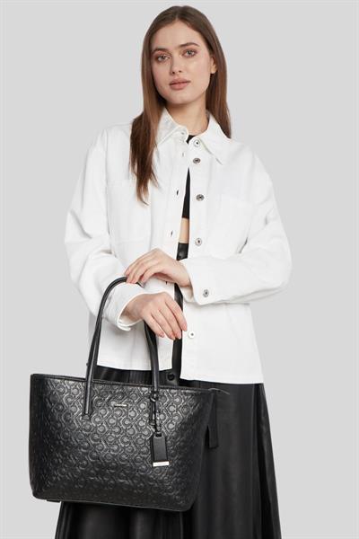 Calvin Klein Kadın Alışveriş Çantası Siyah